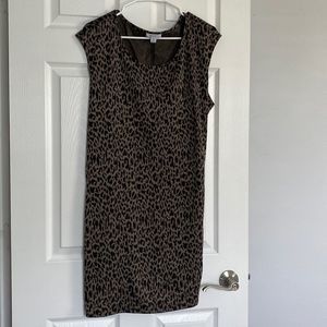 Nine West | Cheetah Print Casual Dress Size XXL